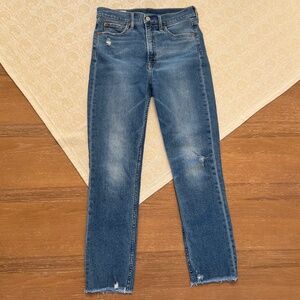 GAP Straight Leg High Rise Jeans - Size 27 | Like New